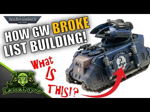 List Building in 40k is BROKEN | Ridiculous Rules