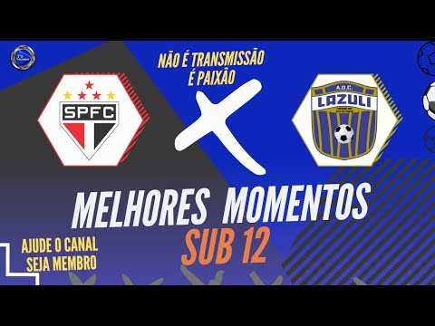 SÃO PAULO X LAZULI - MELHORES MOMENTOS - SUB 12 - CAMPEONATO METROPOLITANO A2- TV FALANDO