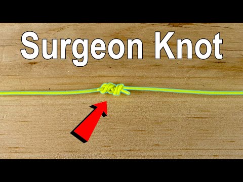 How To Tie Different Diameter Fishing Lines Together! You Need To Know This! SURGEON KNOT