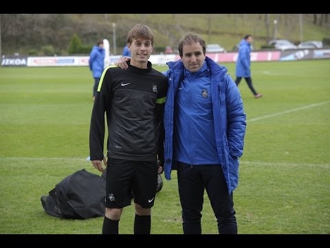 Sergio Canales ya entrena con la Real Sociedad