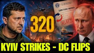 Ukraine Attacks Moscow AGAIN: 320 Drones En Route as U.S. Flip-Flops on Sanctions
