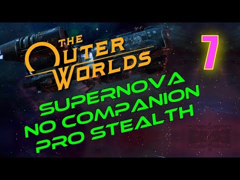 Outer Worlds Walkthrough SUPERNOVA NO COMPANIONS Part 7 - Getting the Ship Airborne