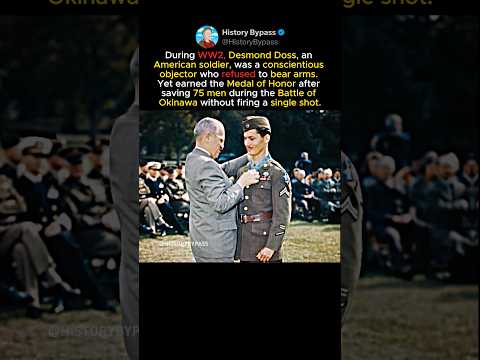 He Saved 75 Men in WWII #shorts