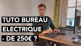 TUTO Fabriquer un Magnifique Bureau en Bois à Hauteur Réglable