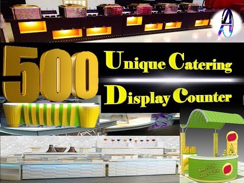 Designs of catering counter