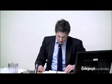 Hugh Grant at the Leveson Inquiry: 'A section of the British press has become toxic