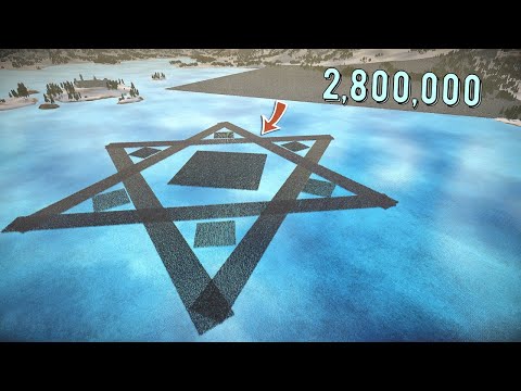 Hexagram Defense vs 2,800,000 Undead Army - UEBS 2