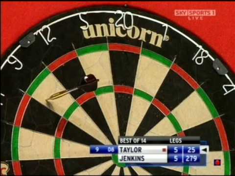 Premier League Darts 2008 - Week 9 - Phil Taylor v Terry Jenkins pt. 4