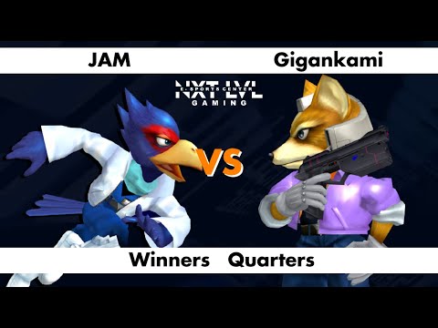 NXT LVL Gaming 7 - Winners Quarters - JAM (Falco) vs Gigankami (Fox) - SSBM Smash Melee