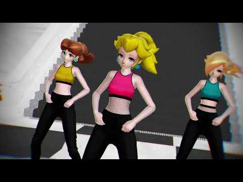 [MMD x SMW] PEACH, DAISY, ROSALINA - PABLLO VITTAR FEAT. POCAH - BANDID*