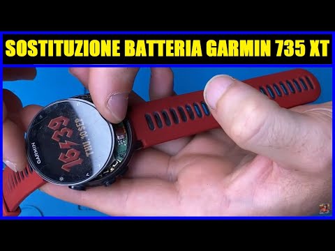 Garmin Forerunner 735 xt - Sostituzione batteria / Garmin Forerunner 735 xt battery replacement