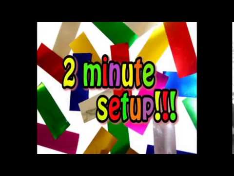 Saturn Magic -Spider Confetti Cannon by Tango - Trick