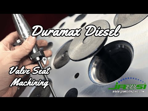 Duramax Diesel Cylinder Head Machining - Serdi 4.5 Valve Seat Machining - JAMSI Online
