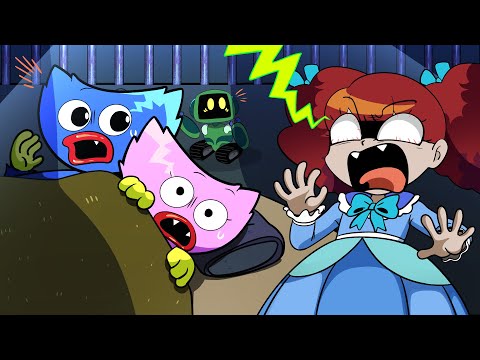 Poor Jail Huggy Wuggy & Kissy Missy🤖😢 HUGGY WUGGY IS SO SAD WITH PLAYER Anime Compilation| SLIME CAT