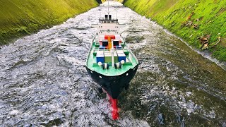 How the largest container ships work, ocean-going vessels, cruise ships, cargo ships, boats