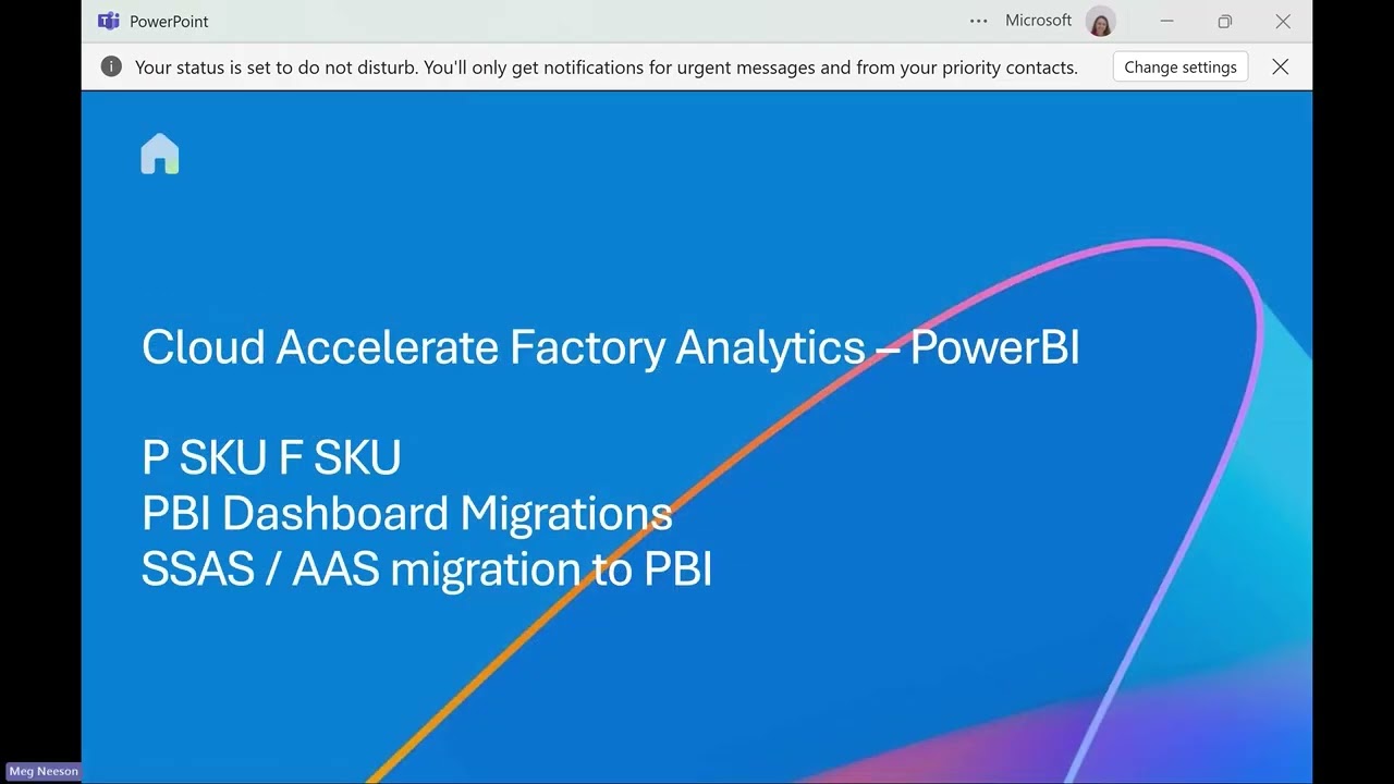 Cloud Accelerate Factory For Analytics