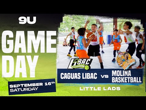 Molina Basketball vs Caguas Libac 🏀 Torneo Nacional, Little Lads , 9 años #basketball #basquetbol