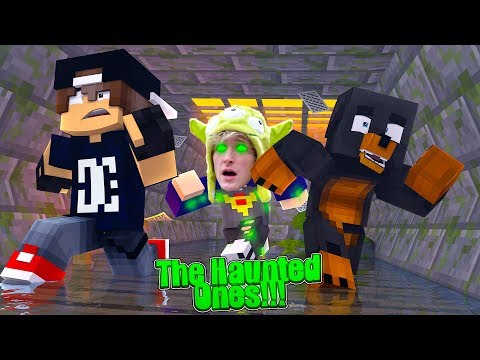 Little RoPo - Minecraft Haunted Ones - HAUNTED LOGAN PAUL ATTACKS THE LITTLE CLUB!!!
