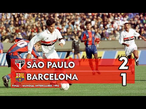 São Paulo 2 x 1 Barcelona | Completo | Final Mundial Interclubes 1992