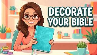 How I Decorated My NASB Bible + Beginner Tip In Tutorial