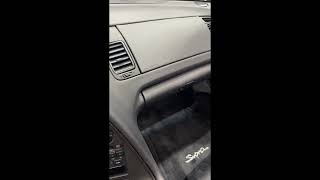 900-Mile 1993 Toyota Supra MKIV Twin Turbo Sport Top Interior Viewing Part 2