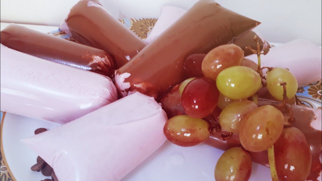 GELADINHO GOURMET DE UVA-NA CASQUINHA DE CHOCOLATE