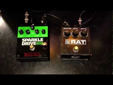 Voodoo Lab Sparkle Drive Mod vs Vintage ProCo Rat