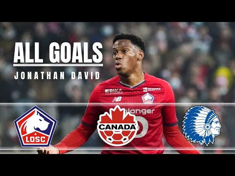 Jonathan David | All Career Goals