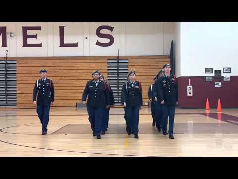 ACHS Armageddon Drill Team 2023 4th Brigade Best Of The Best Unarmed Platoon