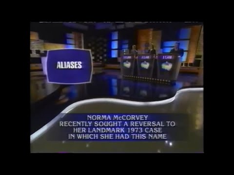 Final Jeopardy - Ken Jennings DAY 45; $1.5 MILLION MARK (9/14/04)