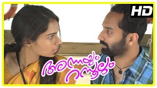 Annayum Rasoolum Movie Scenes  Fahadh proposes to 