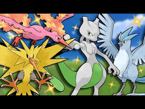 Catching EVERY Gen 1 Shiny Legendary Pokemon in Let’s GO