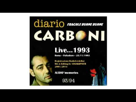 Luca Carboni -- LIVE PALLADIUM '93 -- (01_FRAGOLE BUONE BUONE)