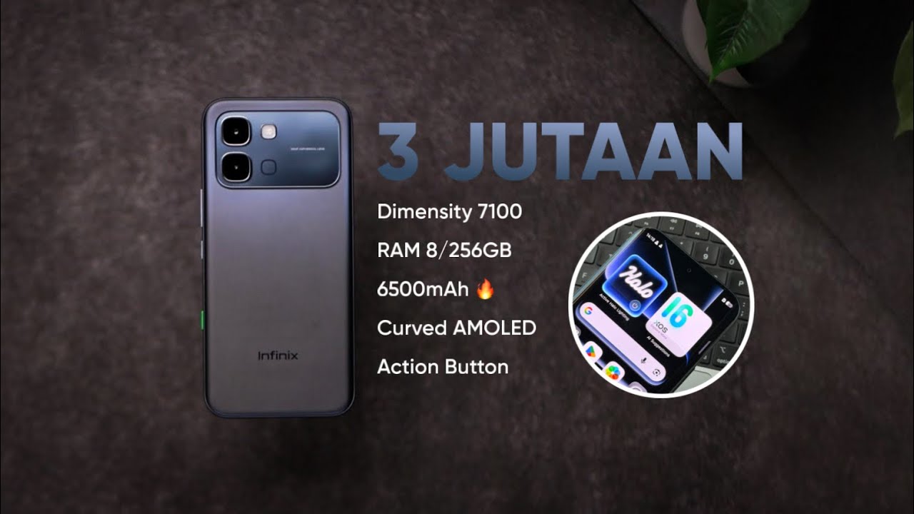 IPHONE AIR KERE HORE !!! Unboxing Infinix Note Edge 5G + Tes Gaming + Tes Kamera