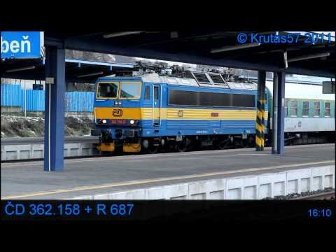 ČD 362.158 - R687, Praha, 20.1.2011
