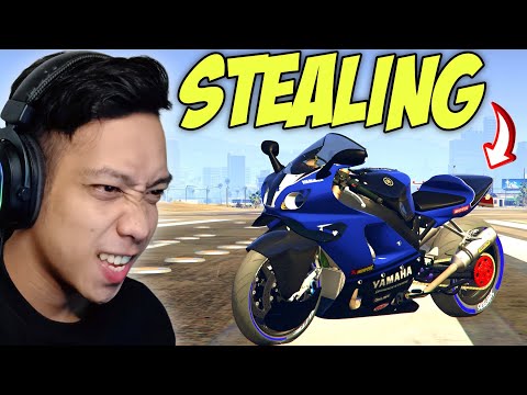 Stealing RARE "YAMAHA R7" with @OnlyAshLeeGaming in GTA 5 RP