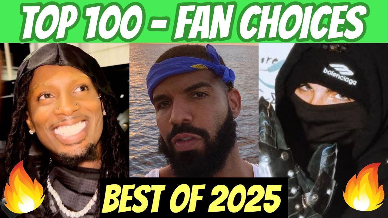 TOP 100 RAP SONGS OF 2025! (FAN CHOICES)
