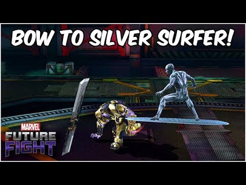 SILVER SURFER DOES EVERYTHING!! WILL HE BECOME #1?? - Marvel Future Fight