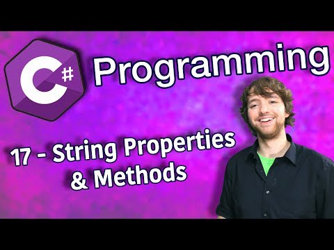 C Programming Tutorial 17 String Properties and Methods