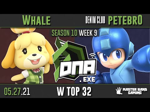 DNA.EXE S10:W9 - Whale (Isabelle) Vs. DENIM CLUB | peterbr0 (Mega Man) - Top 32