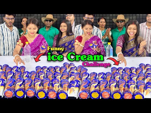 Ice Cream Funny Challenge Game with Full Family