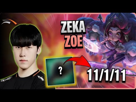HLE Zeka Zoe vs Jayce | 15.2.652.1536