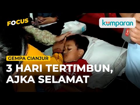 Kisah Bocah Bertahan Hidup Usai 3 Hari Tertimbun saat Gempa Cianjur