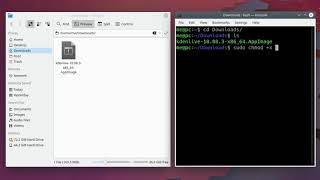 Make a file executable in Linux
