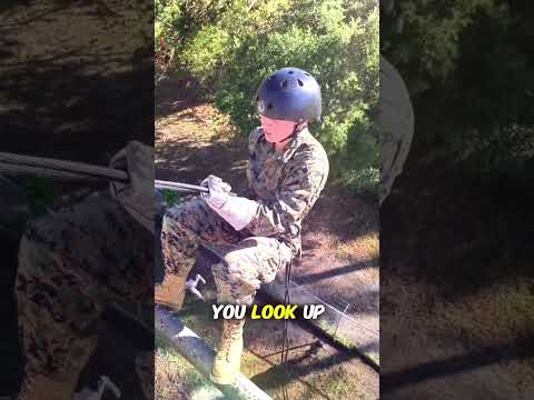 Marine Corps Boot Camp: 47 Feet of Fear – Marine Recruits Conquer the Tower.