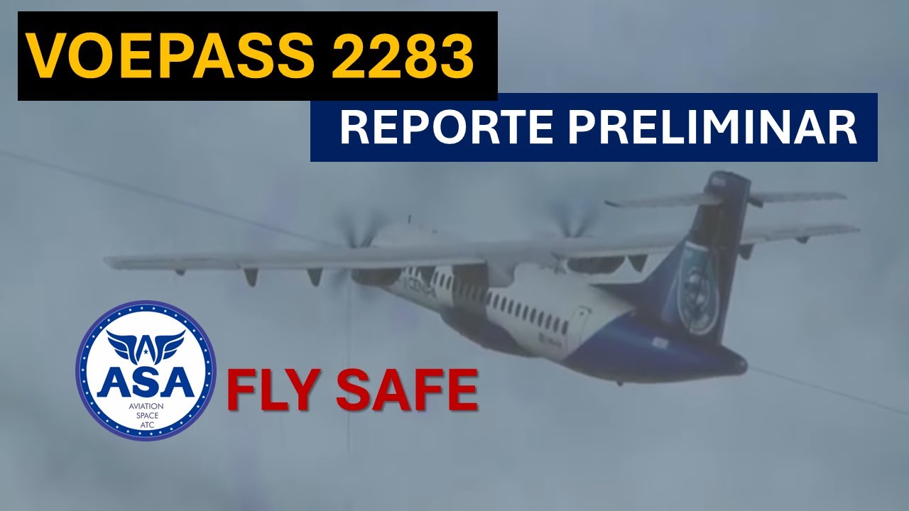 VOEPASS 2283: REPORTE PRELIMINAR DO CENIPA | EP. 545