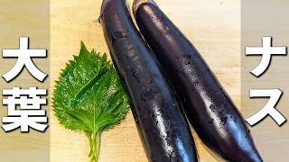 【ナスと大葉の簡単レシピ】レンジでチンして和えるだけ！めんつゆとポン酢で味付けも失敗無し！お手軽美味しい夏レシピを紹介　タッパーレシピ