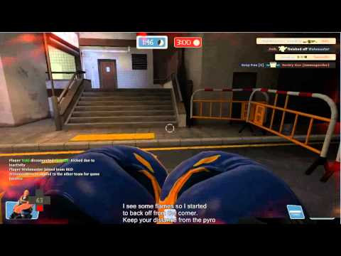 TF2 - Heavy Tutorial, Using the Minigun in King of the Hill