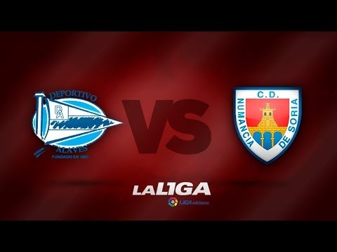 Resumen de Deportivo Alavés (3-1) CD Numancia - HD