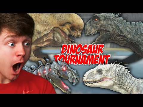 DINOSAUR BATTLE TOURNAMENT in ARBS! - Animal Revolt Battle Simulator